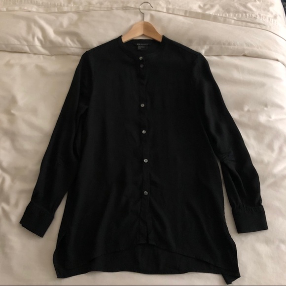 A/X Armani Exchange Tops - Armani Exchange mandarin collar shirt